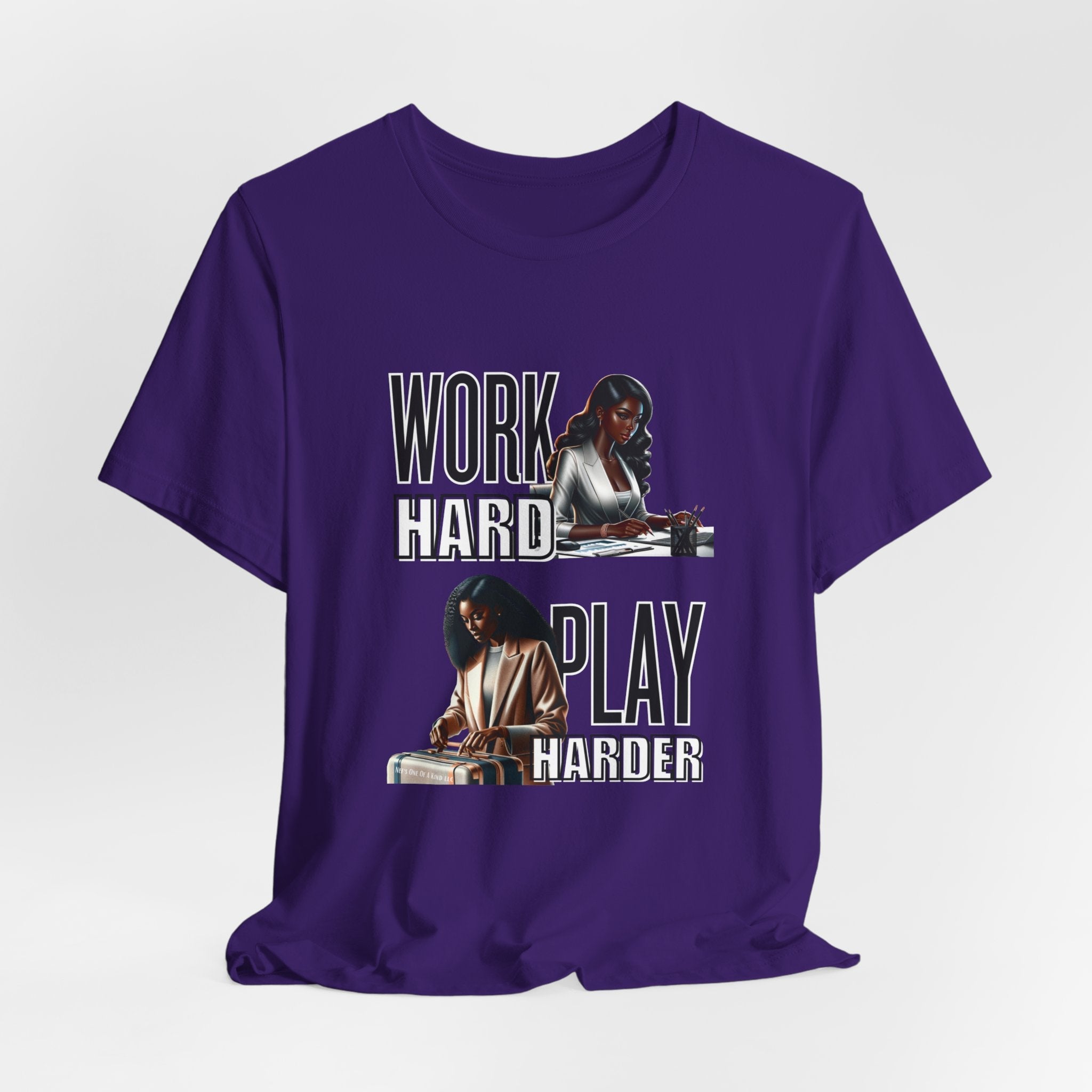 Work Hard Play Harder Short Sleeve Tee